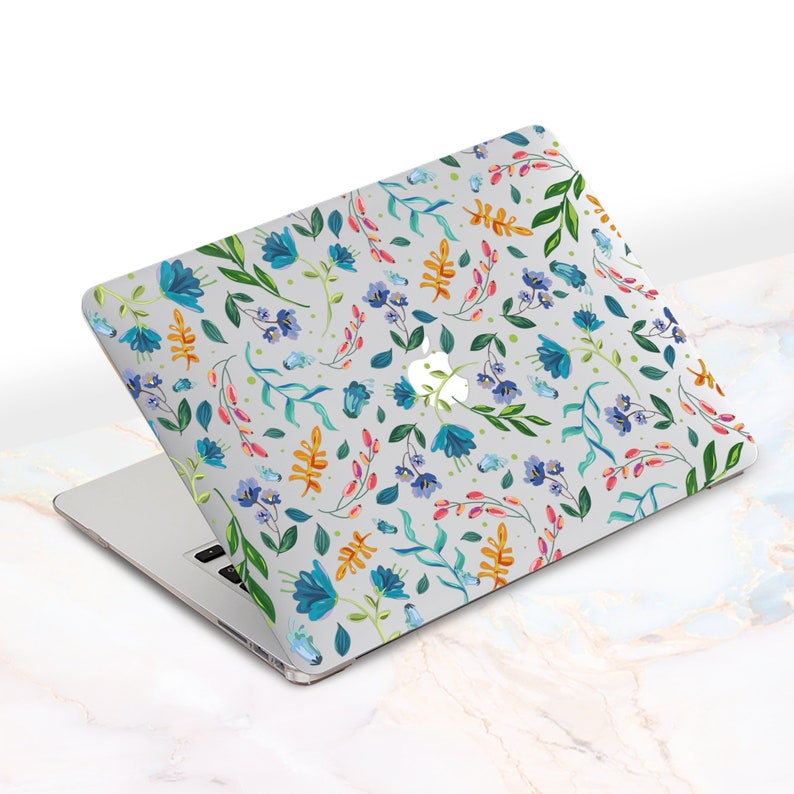 Cute Macbook Air 13 Case Pro 13 Case Floral for Touchbar Etsy