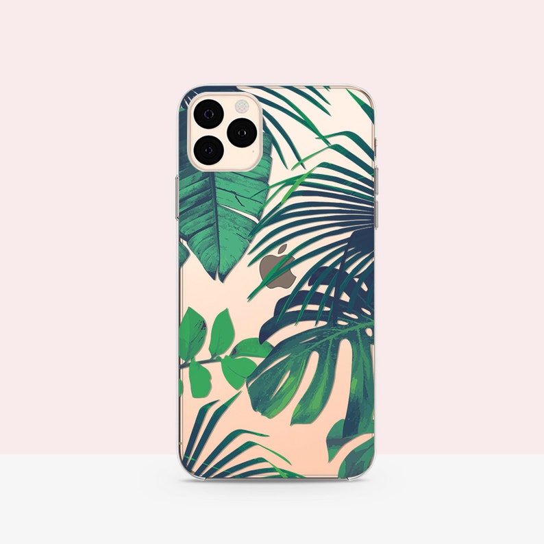 Tropical iPhone X Case Palm Leaves XR iPhone X Case Palm Leaf Etsy