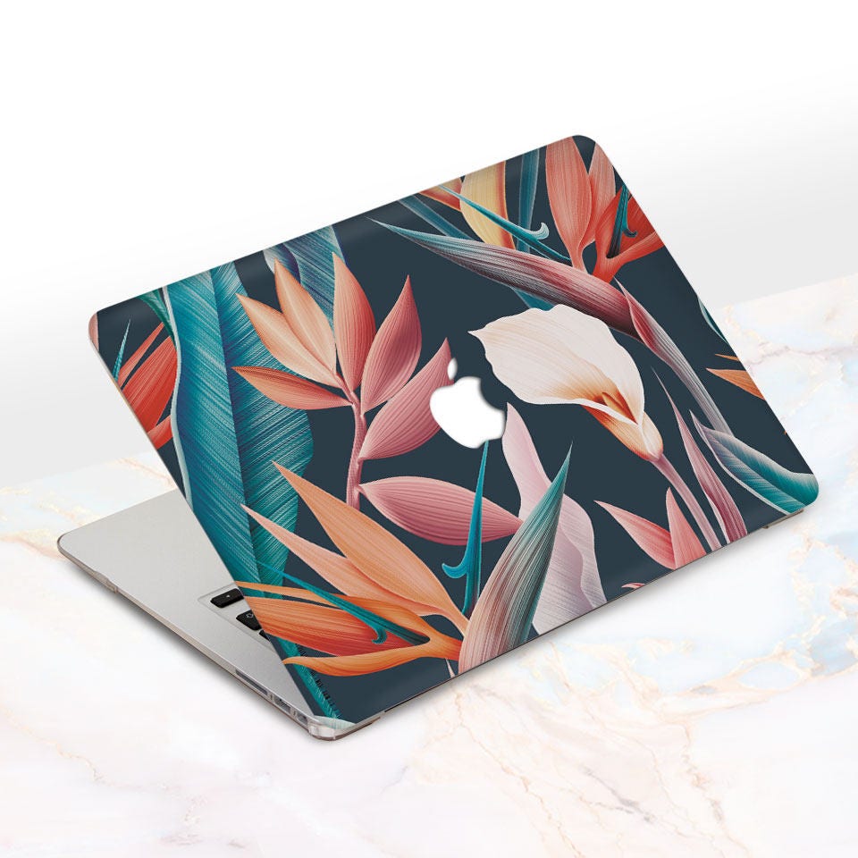 Floral Case Macbook Air 13 Hard Case Macbook Pro 15 A1707 Etsy