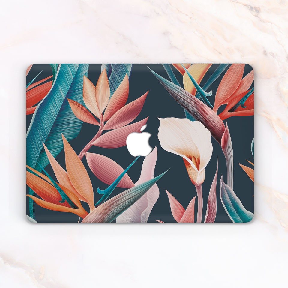 Floral Case Macbook Air 13 Hard Case Macbook Pro 15 A1707 Etsy