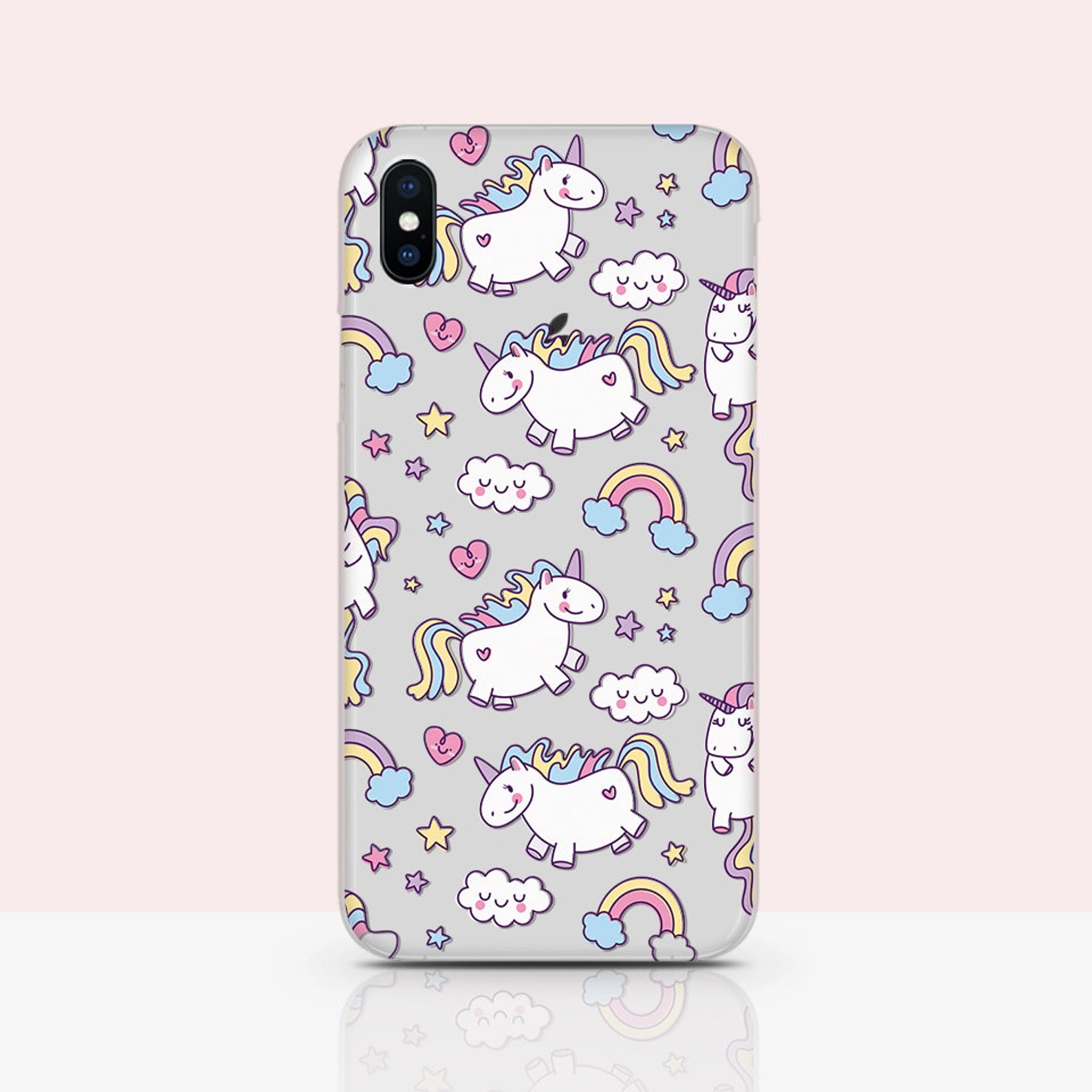 Cute Unicorns Iphone 12 Max Pro Unicorn Lover Gift Idea Magic Etsy