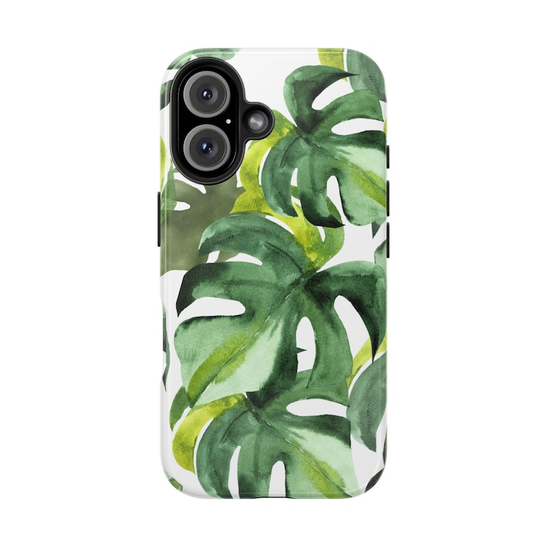 Fundas para teléfono resistentes Monstera Variegated Albo para iPhone y Samsung imagen 8