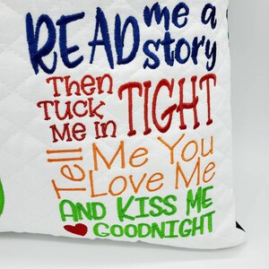 Boy dinosaur pocket pillow, Boy's personalized reading pillow, Dinosaur Pillow, Travel Pillow For Child, Dinosaur Decor, Dino Pocket Pillow image 3