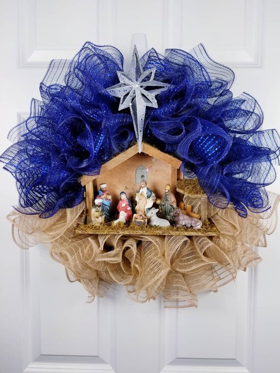 Who Accepts American Express >> Nativity wreath Christmas manger wreath Religious wreath ... Who Accepts American Express >> Nativity wreath Christmas manger wreath Religious wreath ...