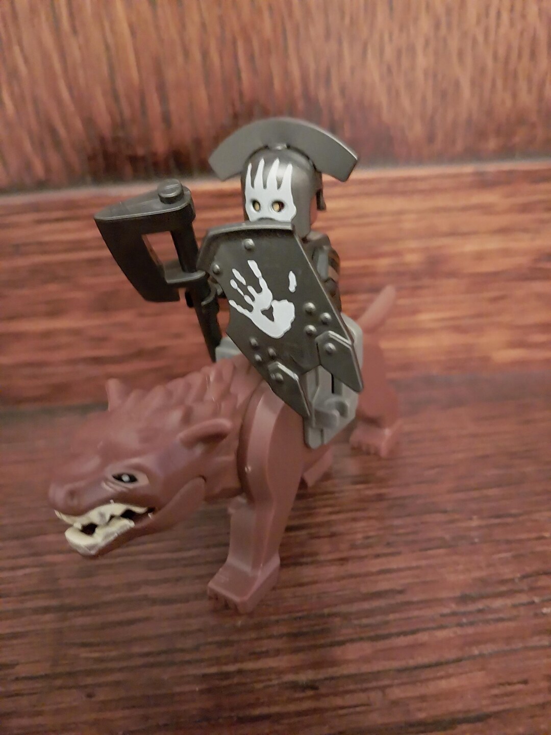 Lord of the Rings LOTR Uruk Hai Warg Guard Cavalry Orc Warrior Fantasy ...