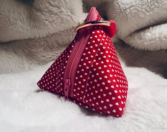 Bolsa de polietileno con corazones de San Valentín