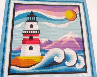 Lighthouse Counted Cross Stitch Chart Seascape Cross Stitch Nature Cross Stitch Pattern By Annaxstitch 0341 Modern Cross Stitch Pattern Craft Supplies Tools Kits How To Kromasol Com