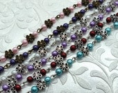 Metal Daisy and Pearls Bracelet / Custom Jewelry / Wedding Jewelry / Bridesmaid Gifts / Mother's Day / Gifts for Her / Gifts for Mom / 10068