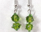 Cactus Dangle Earrings, Fun Earrings, Fun Jewelry, Green Earrings, Gifts for Her, Gifts for Mom, Unique Gifts, Unique Earrings