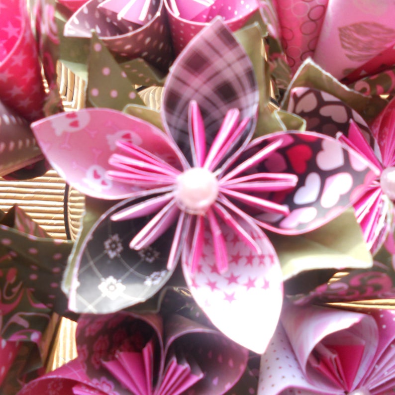 Origami flowers
