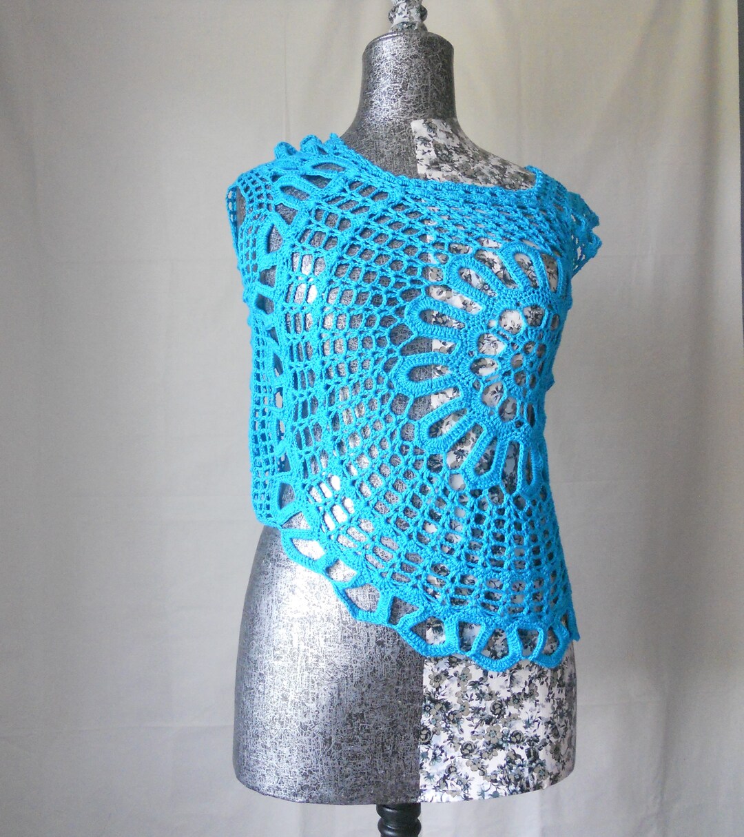 JARABE ECRU CROCHET BLOUSE