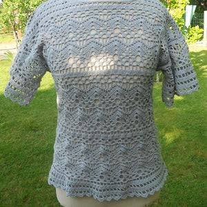 Gray tunic short sleeve color image 1