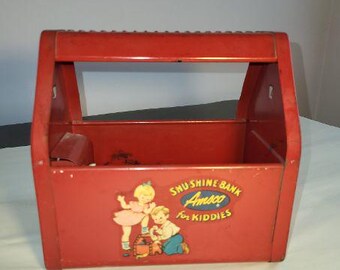 Amsco Shu-Shine Bank - Decor Piece
