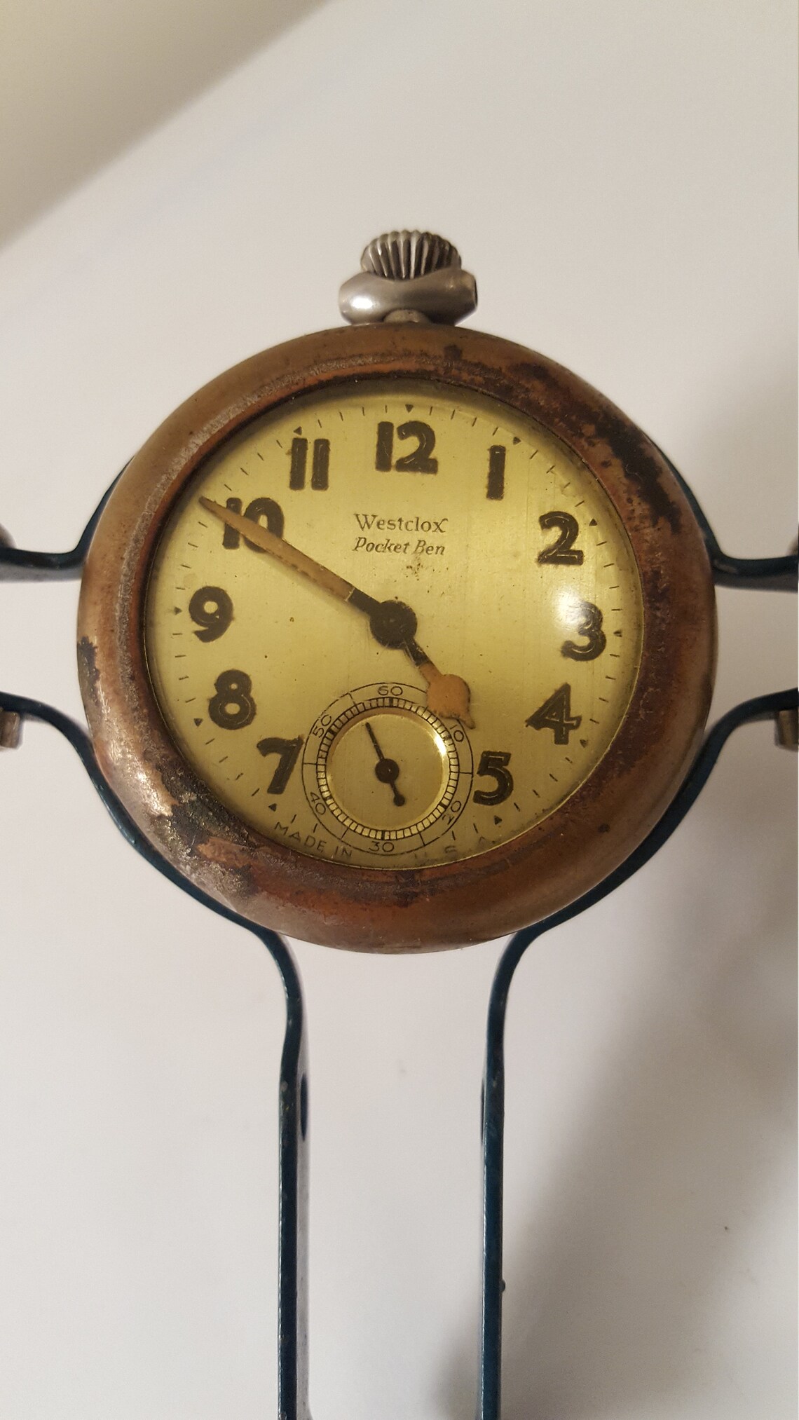 Westclox Automobile Dashboard Clock Pocket Ben Steampunk Etsy.de