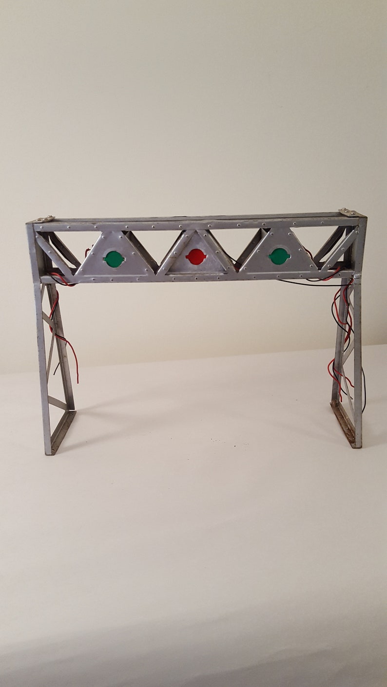 Model Railroad Signal Gantry Model Trains Oscale Ogauge Etsy