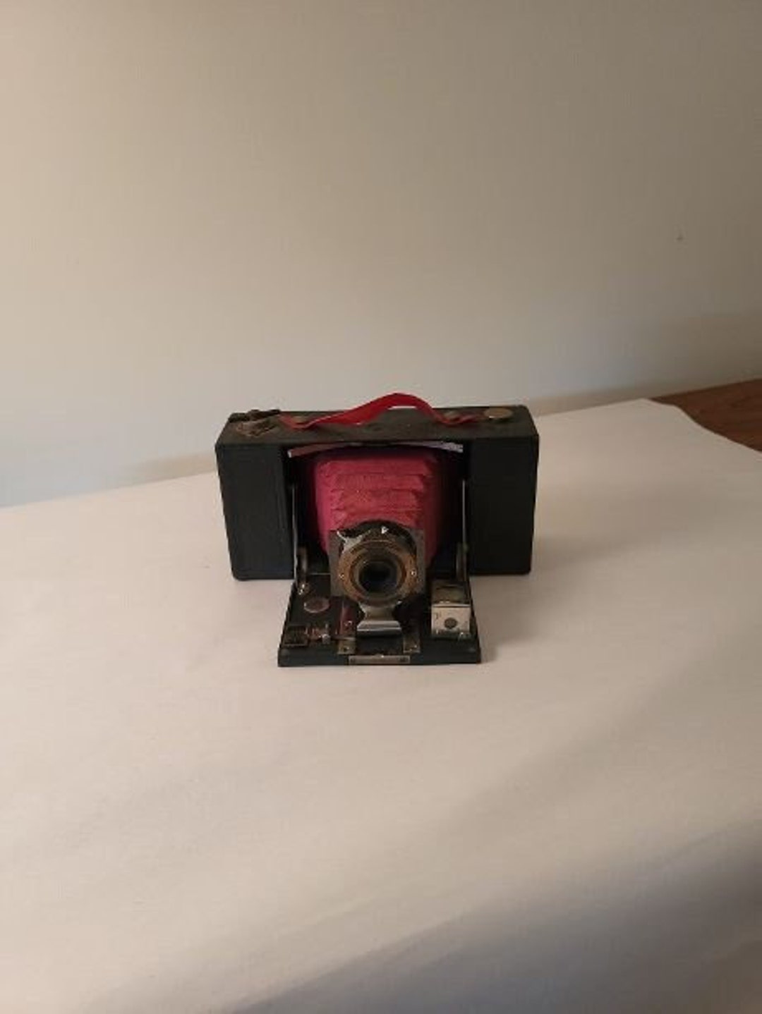 Appareil Photo Ancien Kodak Folding Pocket Brownie N°2 Model B - Bon État
