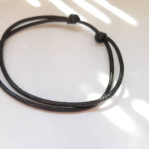 Minimalistisches Unisex-Armband aus dünner Kordel, Schnurarmband
