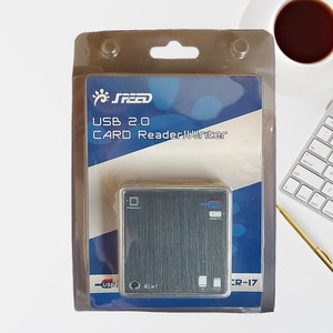 USB 2.0 All-in-One-Kartenleser/Schreiber – kompaktes Hochgeschwindigkeits-Datentransfergerät