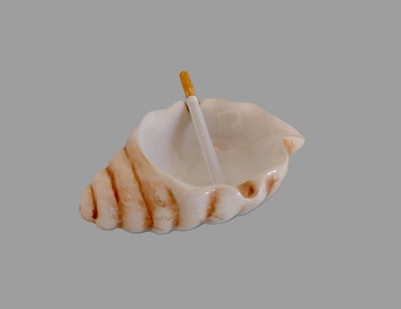 ceramic cigarette holder SOLD Piece is 3 tall and 4 1/4 wide Rare Antique Porcelain Cigarette Holder