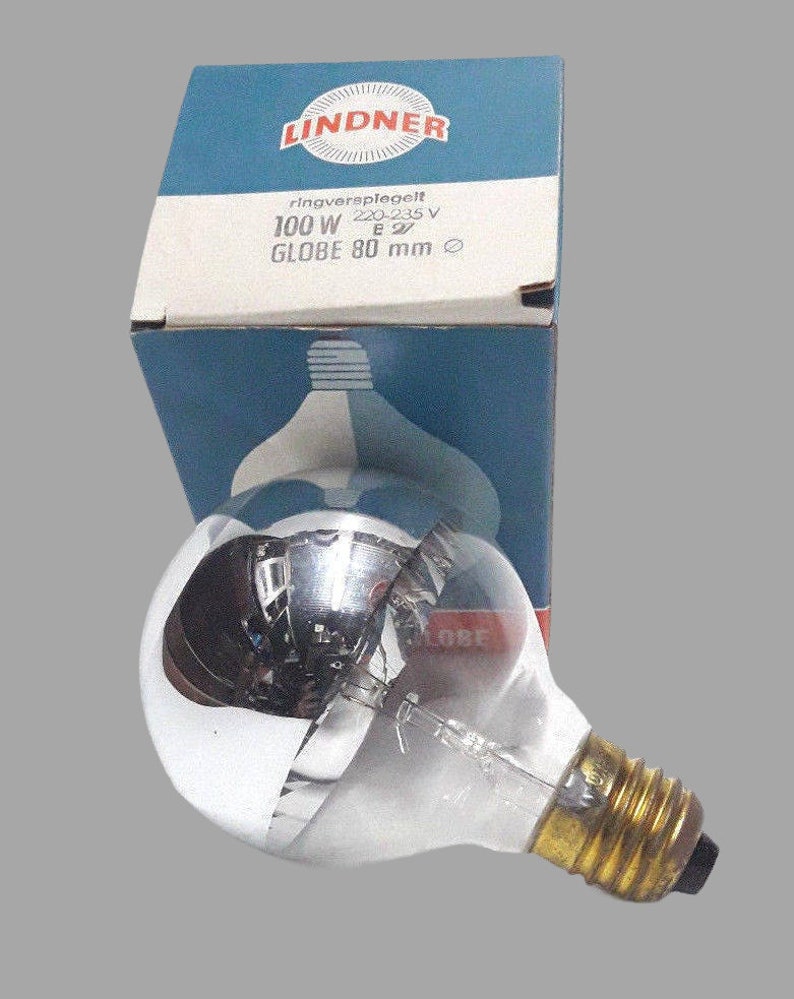 a light bulb in a box on a gray background