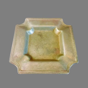 Mid Century Brass Ashtray - Cigarette Cigar Holder - Elegant Home Decor - Vintage Unique Design - Perfect Gift for Smoker Enthousiasts