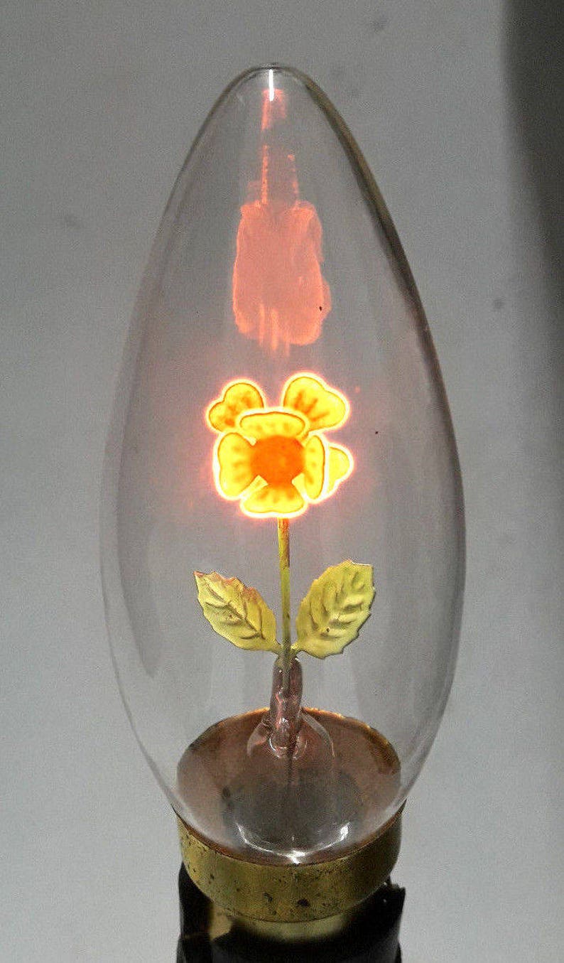 2x Vintage Red Rose Flower Light Lamp Bulb B22 240v Retro Etsy UK