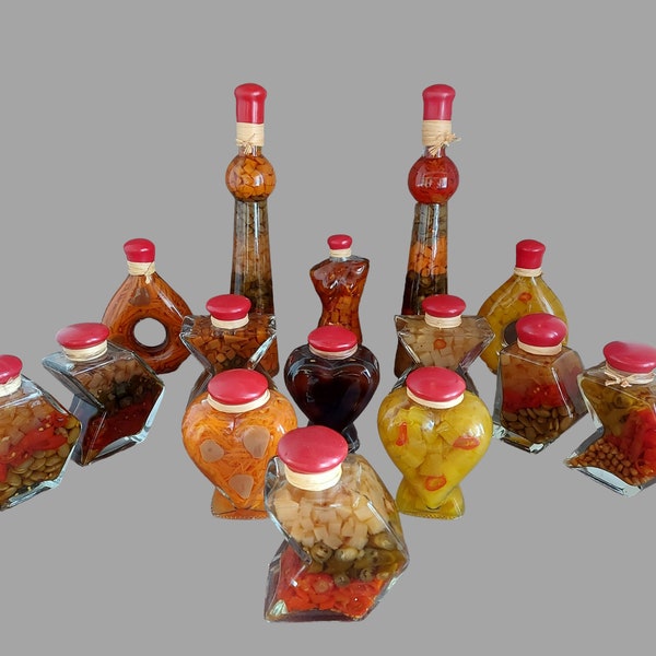 Decorative Glass Bottles Etsy UK