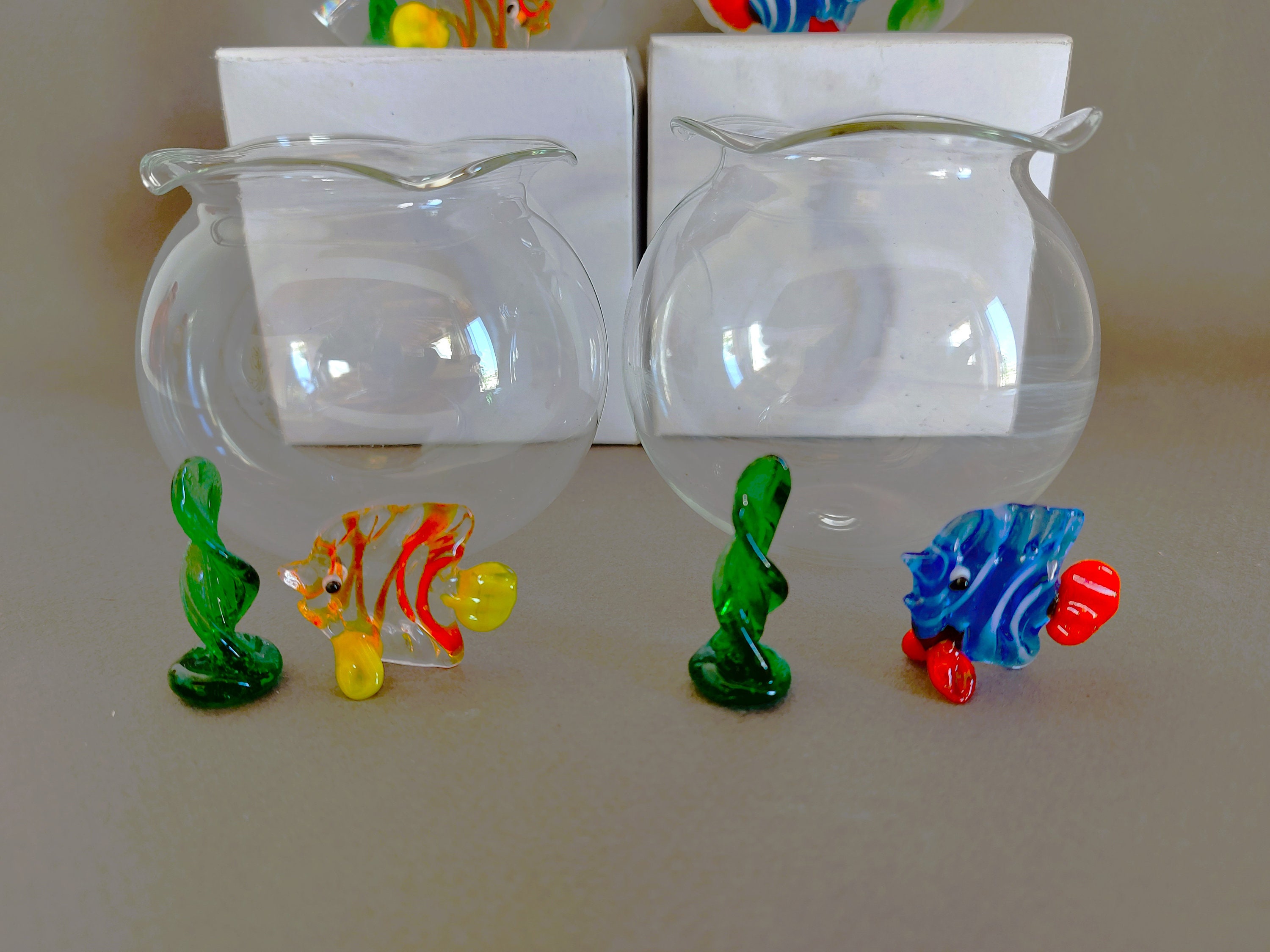 5pcs Miniature Fish for Aquarium Ornament Toy for Dollhouse Home Decoration  Accessories 