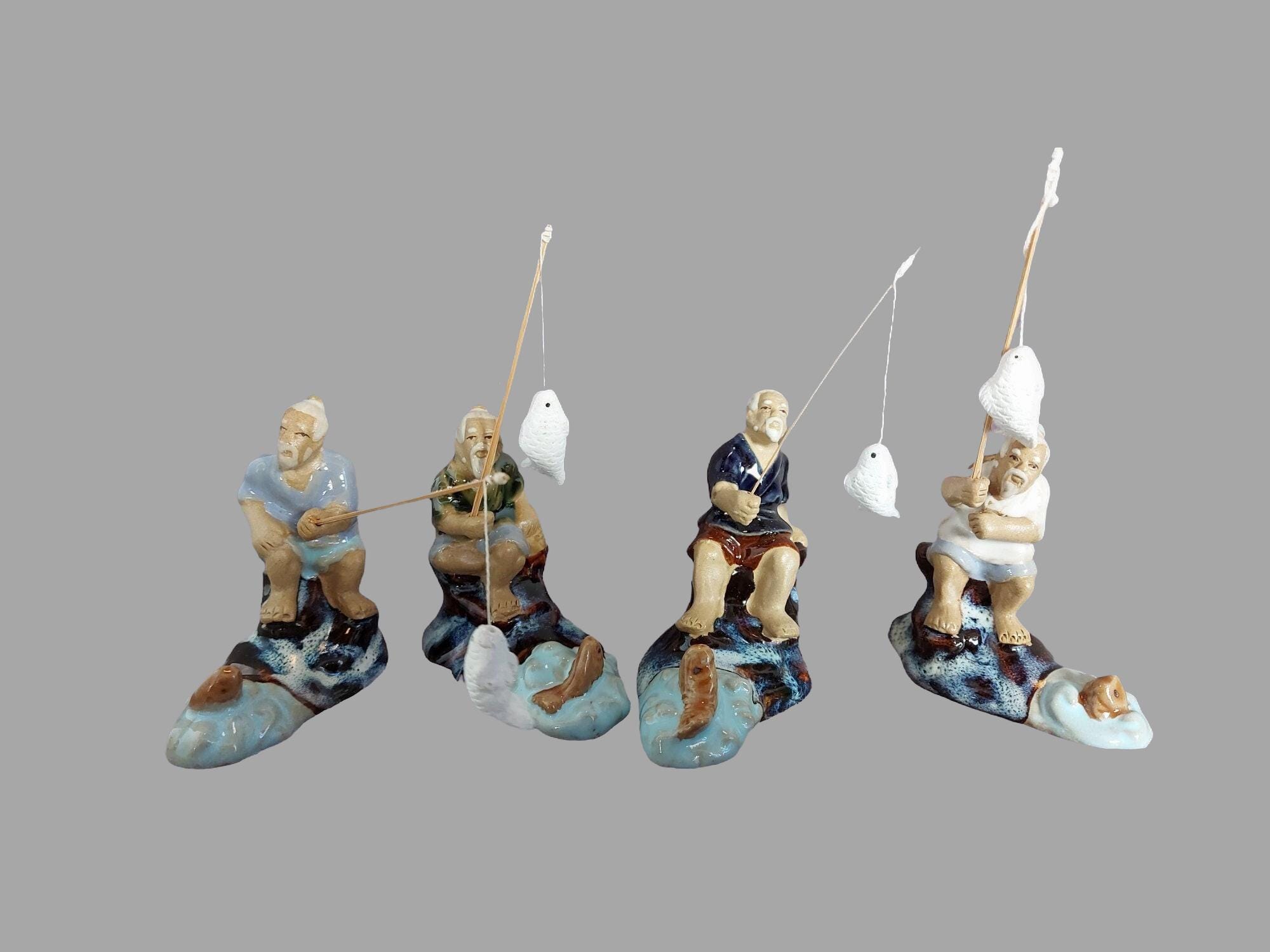 Japanese man figurine - Etsy 日本