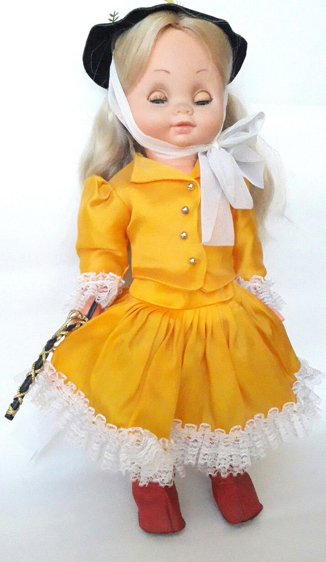 Vintage Doll Girl 17 Blond Hair Dressed Berenguer Berjusa Spain Doll Collectibles Home Decor