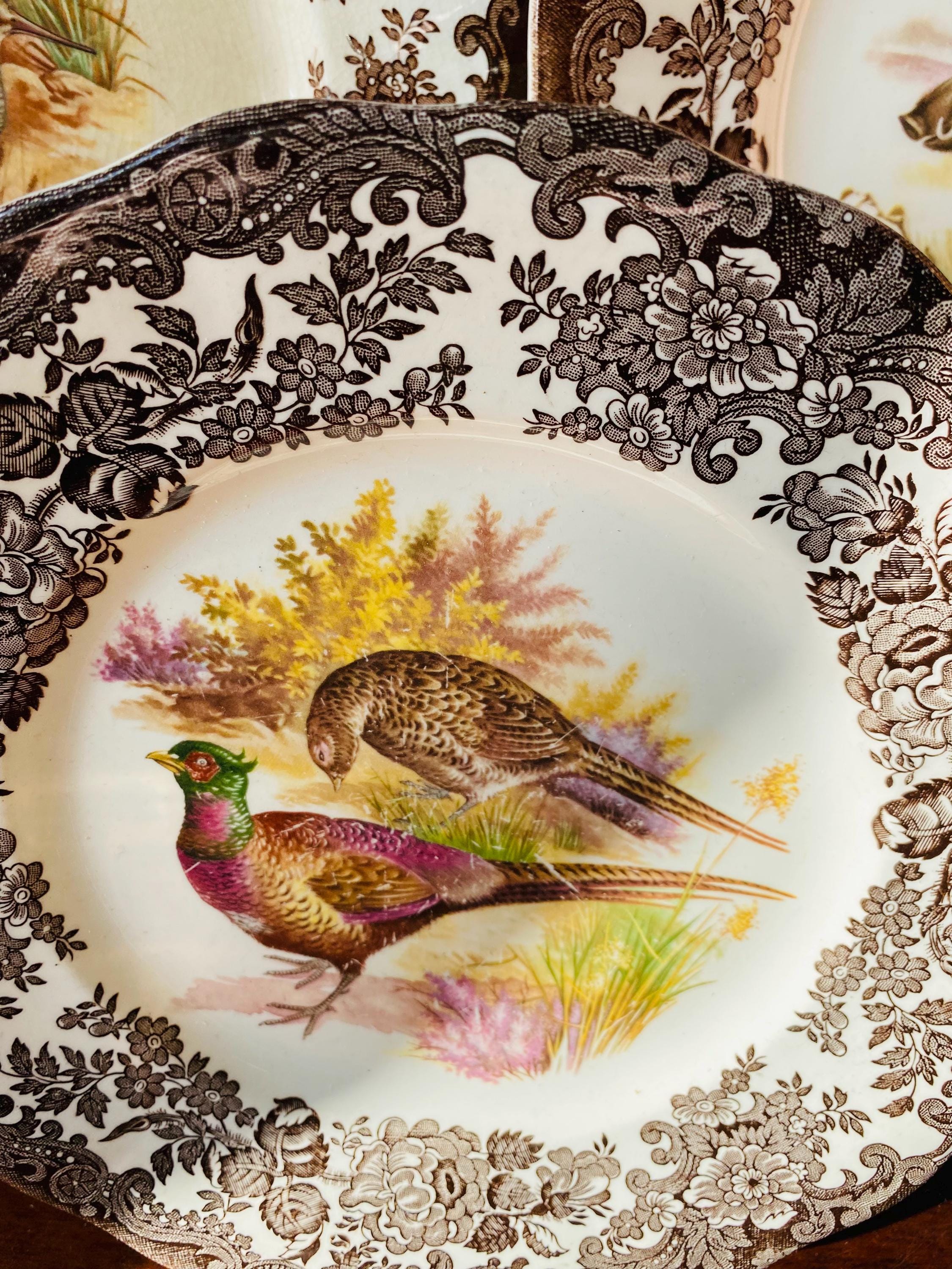Royal Worcester Palissy Game Series China - Etsy