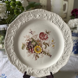 Grand vintage Masons Friarswood Ironstone Chop Plate