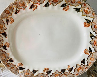 Outstanding Vintage Imari Style  Serving Tray