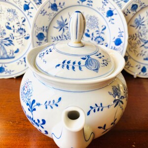 Magnifik Schumann Bavaria gammal Meissen tekanna
