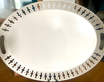 Gorgeous Enamel Cream Tray