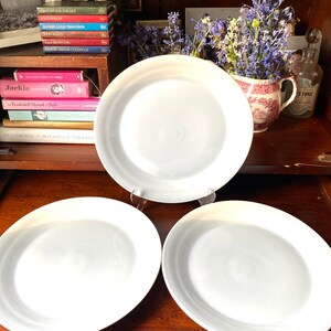 Elegant Royal Doulton Porcelain 1815 Pastel Blue Charger Plate X 3