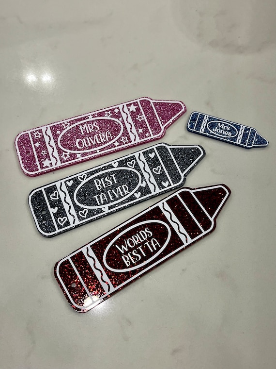Crayon Bundle SVG Cut File for Vinyl in png. jpg. dxf. svg Bookmark and Keyring to fit woodform acrylic blanks