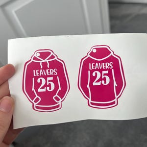 Leavers Hoody sleutelhanger SVG-bestand knippen bevat svg jpg dxf png