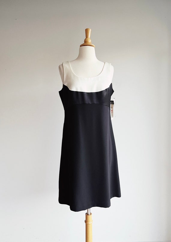 DEADSTOCK | 90's Vintage Donna Ricco Black and Ivo