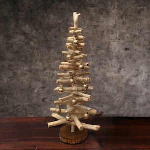 Treibholz-Weihnachtsbaum,30x20cm,Treibholz,Weihnachtsbaum,Baum,Küste,Weihnachtsdeko,Urlaub,am Strand,rustikal,Baumhaus,See,Treibholz,Weihnachtsdekoration,Weihnachtsdeko