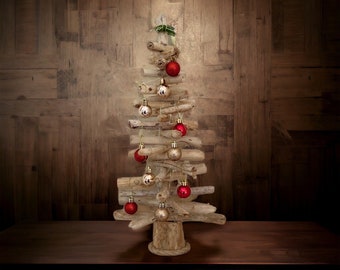 Drijfhoutkerstboom: 19,7 inch, decoratie kustvakantie