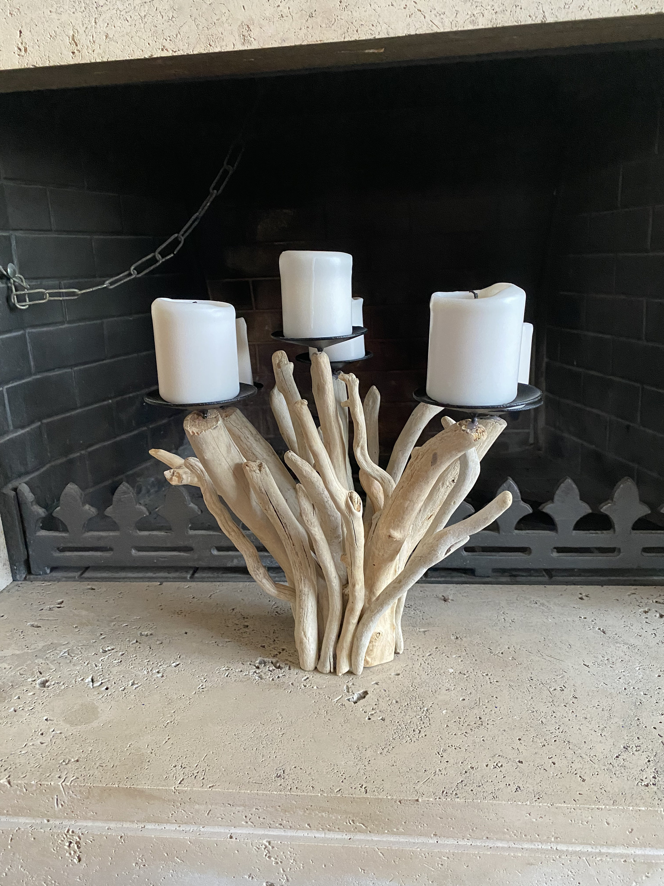 Driftwood candelabra 2024