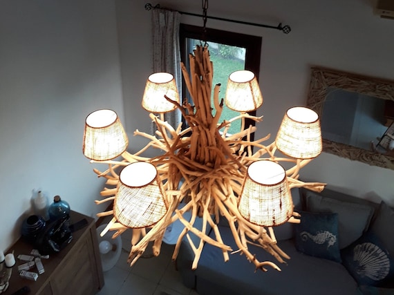 Uitbreiden Pakistan Chronisch Drijfhout kroonluchter Griekenland houten plafond hanglamp - Etsy België
