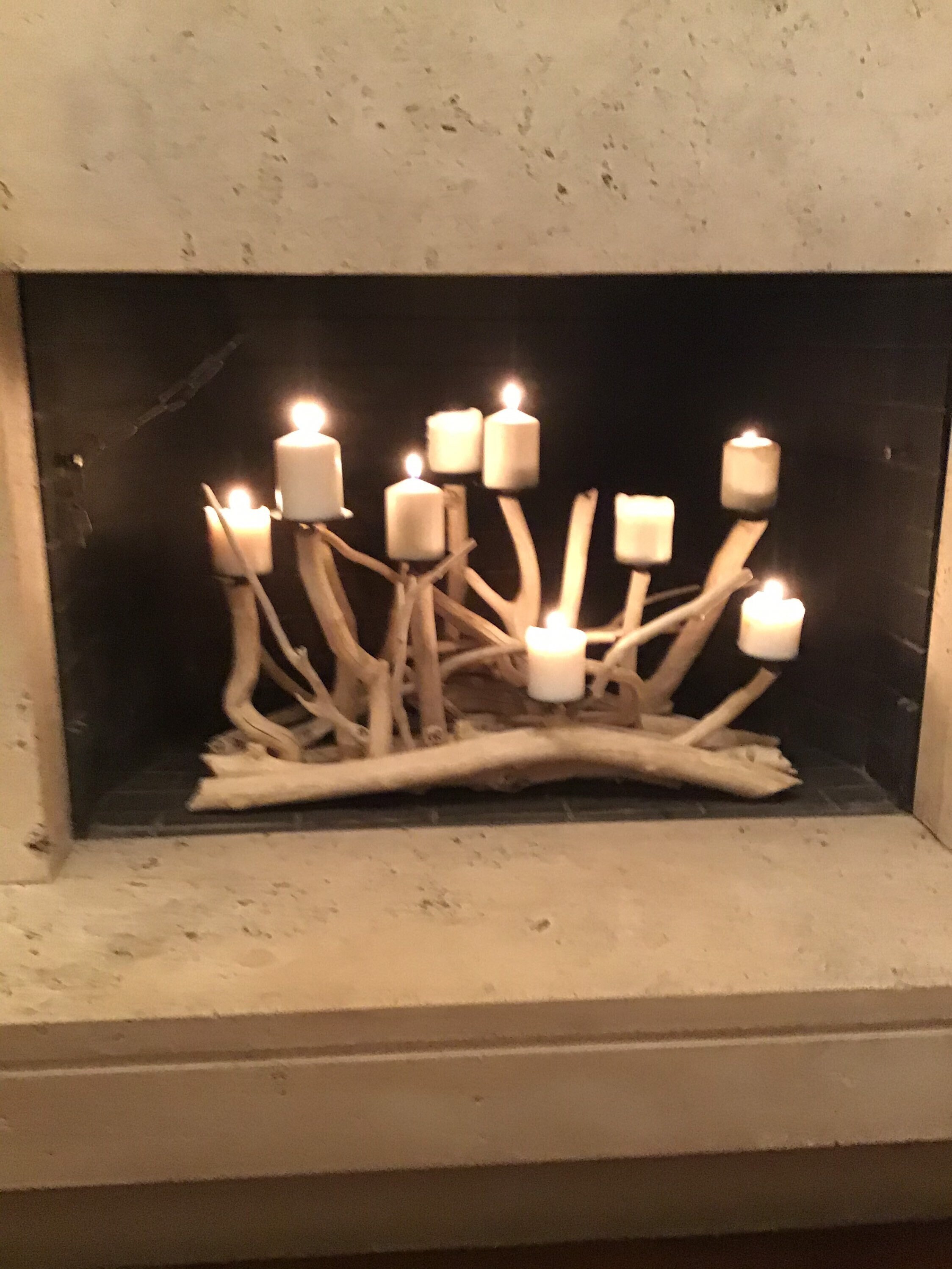 Candle insert cheap for fireplace