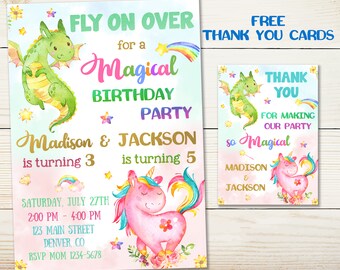 Get Unicorn And Dragon (Unicorn And Dragon, #1) Background
