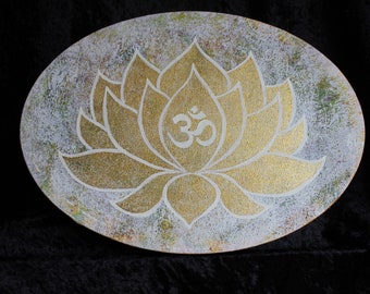 OM AUM Lotus Meditation Yoga Spirituality Mandala Energy Image Protection Healing Mantra Energy Images Power Images