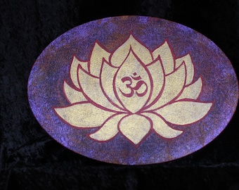 OM AUM Lotus Meditation Yoga Spirituality Mandala Energy Image Protection Healing Mantra Energy Images Power Images