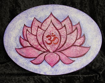 OM AUM Lotus Meditation Yoga Spirituality Mandala Energy Image Protection Healing Mantra Energy Images Power Images