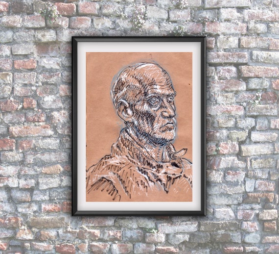 Got Ilyn Payne Wilko Johnson Game Of Thrones Home Decor Etsy