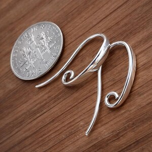 Sterling Silver Earring Hook Ear Wires for Dangle Earrings